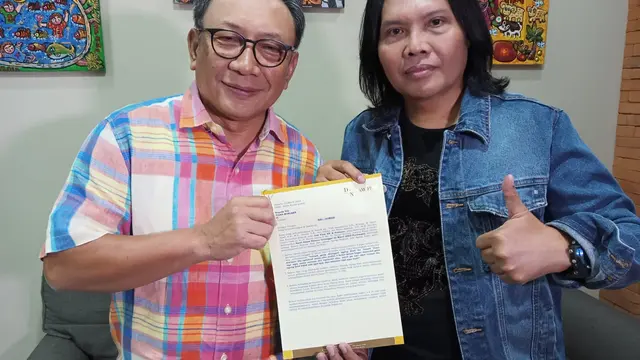 Ageng Kiwi menggelar jumpa pers terkait perbuatan tidak menyenangkan yang dilakukan pedangdut Tiara Marleen (ist)