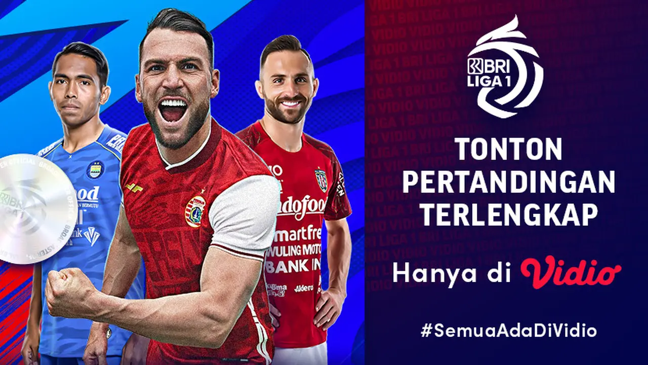 Saksikan, Jadwal dan Live Streaming BRI Liga 1 Pekan Ini di Vidio 3-5 September 2021
