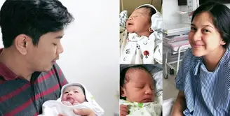 Lengkap sudah kebahagiaan pasangan Nina Zatulini dan Chandra Tauphan. Pasang ini baru saja dikaruniai seorang bayi berjenis kelamin laki-laki. Kabar bahagia itu dibagikan melalui akun Instagram. (Instagram/ninazatulini22)