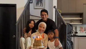 Tantri Kotak Rayakan Ulang Tahun ke-37 Bareng Keluarga, Pesta Sederhana