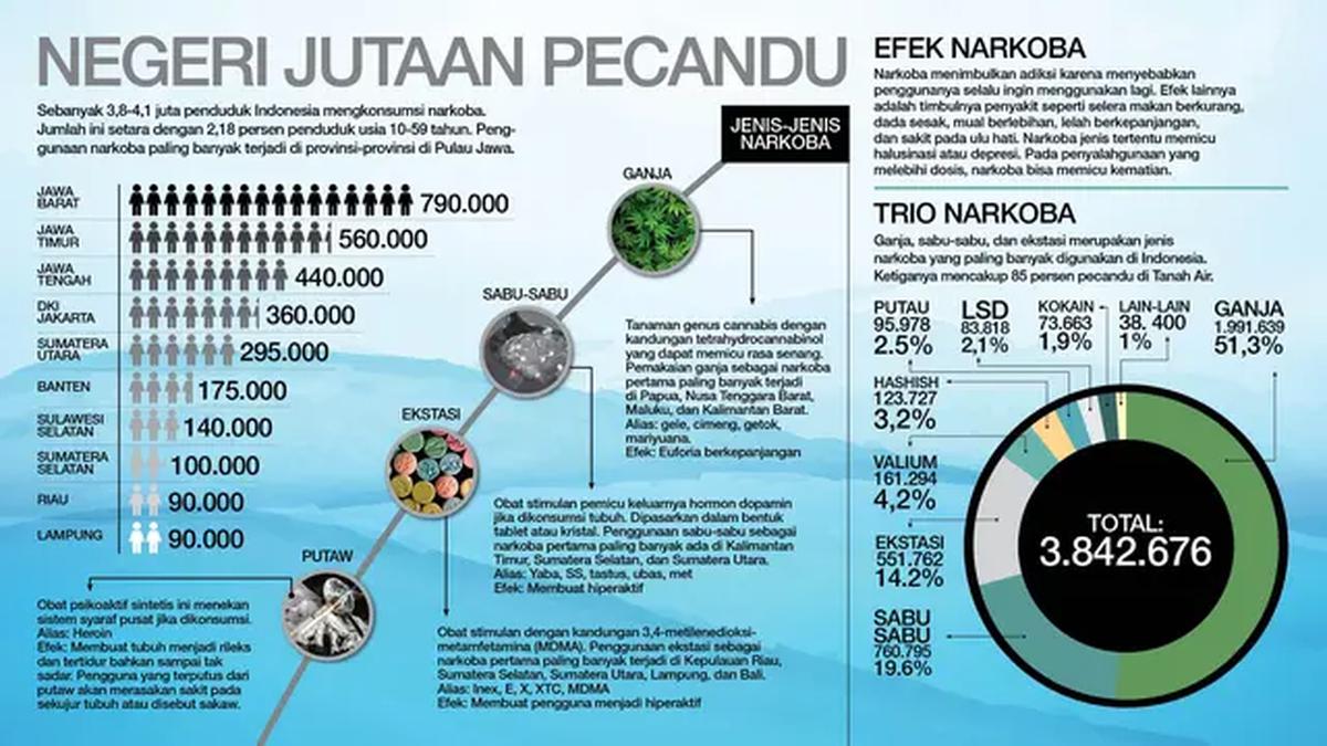 Infografis Laporan Khusus Narkoba (liputan6.com/desi)