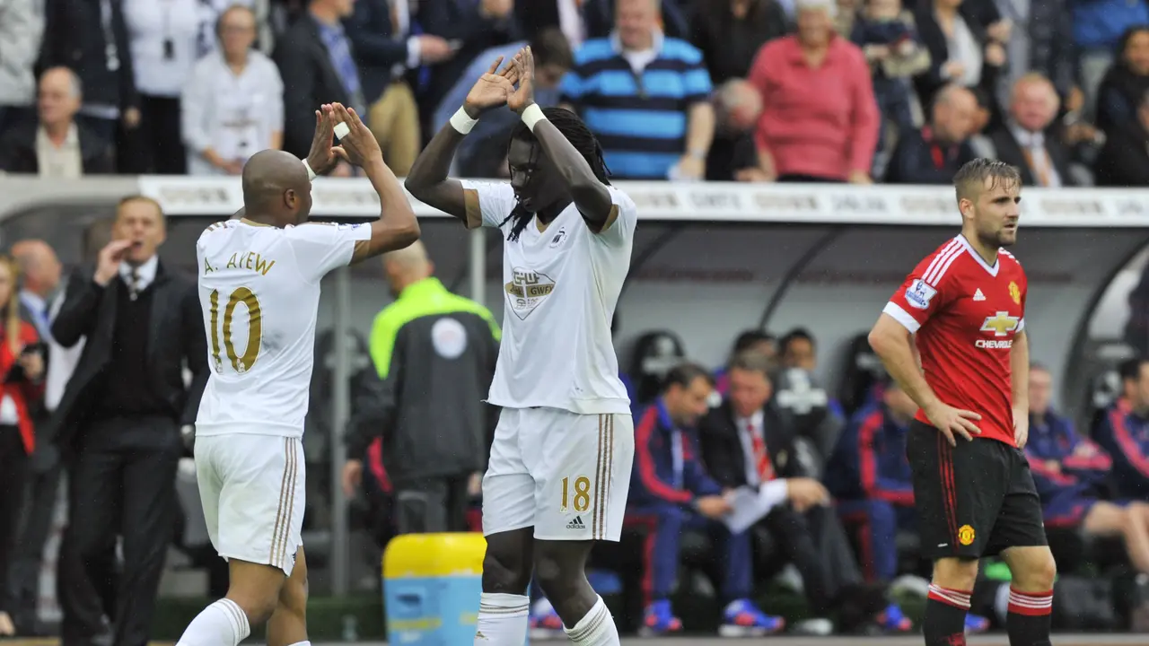 Swansea City vs Manchester United (Liputan6)