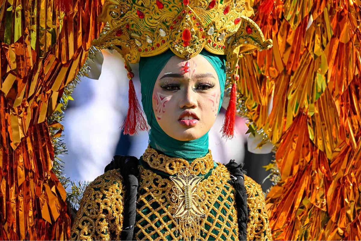 FOTO: Potret Semarak Pawai Budaya di Banda Aceh