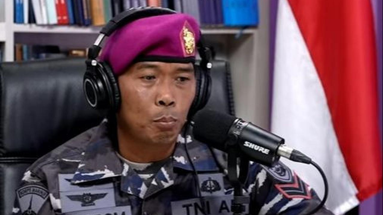 Dalam video, prajurit marinir itu menyebut jika sejak kecil dia memang gemar berkelahi.
