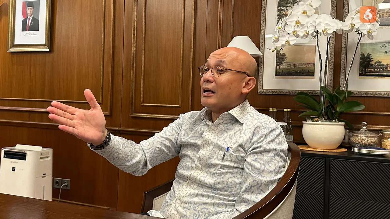 Wakil Menteri Luar Negeri RI Arrmanatha Nassir. (Liputan6.com/Benedikta Miranti)