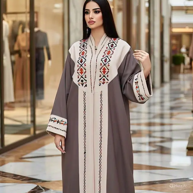 Abaya Arab Modern Etnik