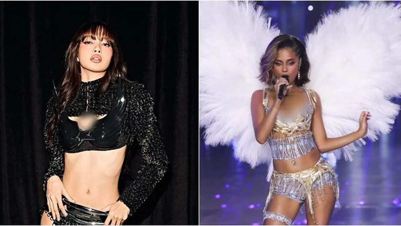 3 Beda Gaya Lisa BLACKPINK, Tyla, dan Cher Perform di Victoria's Secret Fashion Show 2024