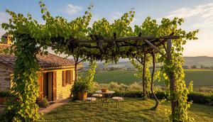 Tanaman Rambat Buah Pilihan untuk Kanopi Alami di Halaman Rumah Minimalis/Gemini AI