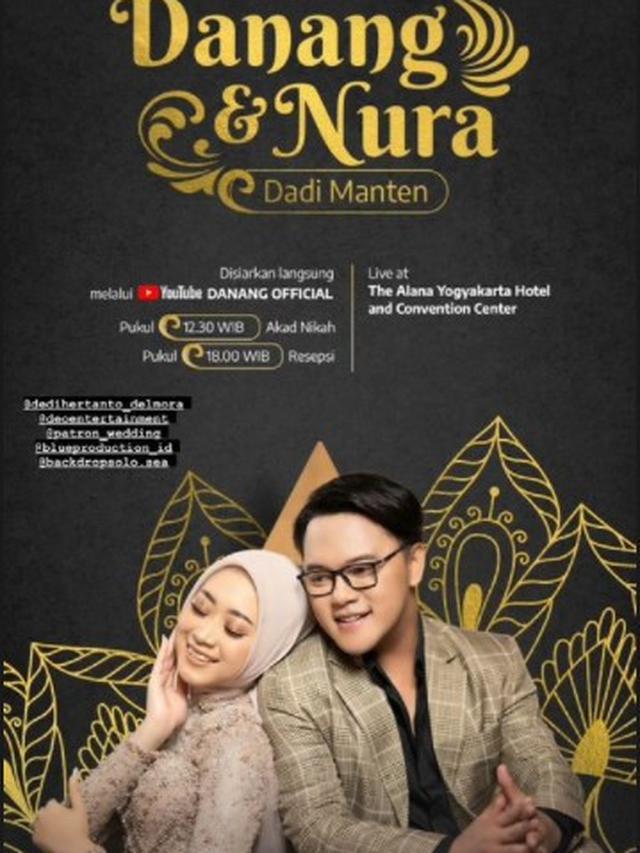 Segera Menikah, Ini 6 Potret Prewedding Danang D'Academy dan Hemas Nura