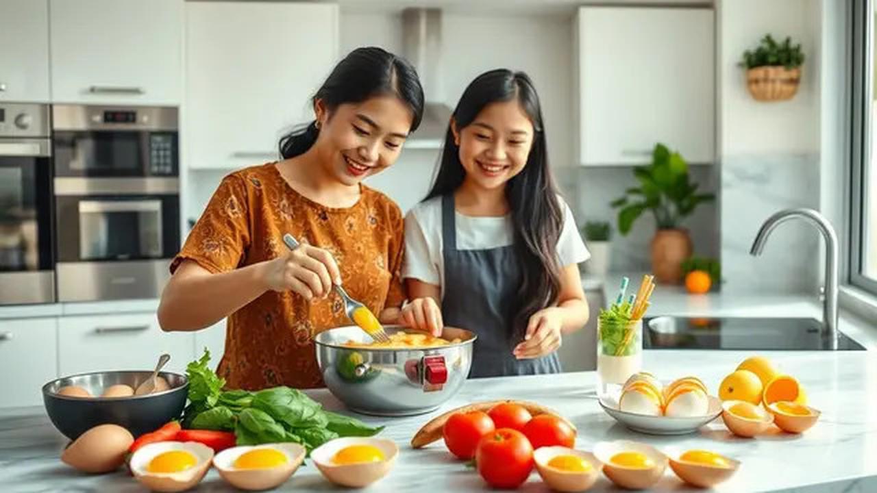 Resep Omelet Sayur Keju, Pilihan Sahur yang Praktis dan Lezat