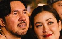 David Bayu Meneteskan Air Mata Dipelukan Sang Istri saat Teman-teman Musisi Menyanyikan Lagu NAIF di Synchronize Fest 2023