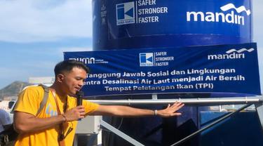 PT Bank Mandiri Tbk (BMRI) akan sediakan empat fasilitas desalinasi di Nusa Tenggara Timur (NTT) (Foto: Liputan6.com/Pipit I.R)