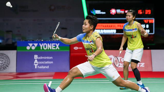 FOTO: Bungkam Wakil Tuan Rumah, Greysia / Apriyani Juara Thailand Terbuka