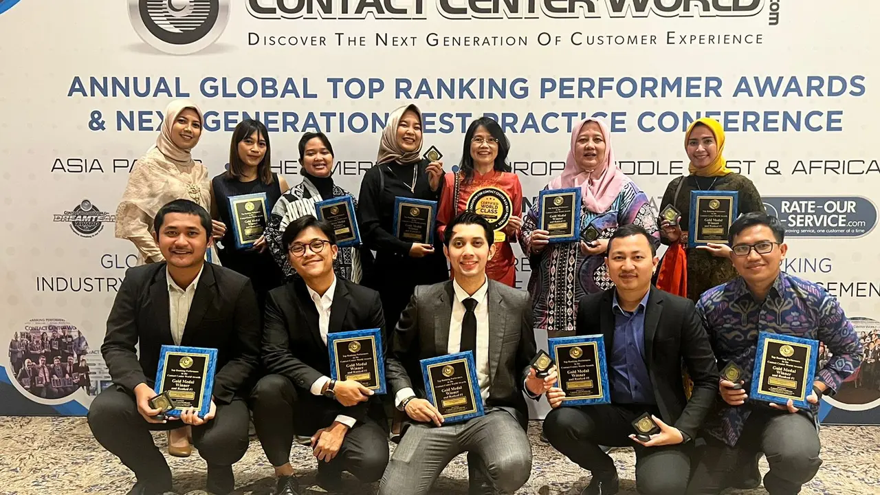 Bank Indonesia kembali meraih penghargaan tingkat internasional dalam 17th Global Top Ranking Performers  Awards. (Dok BI)