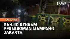 Banjir kembali merendam Komplek Pondok Karya, Mampang Prapatan, Jakarta Selatan, dengan ketinggian air mencapai 70 sentimeter. Hingga Jumat dini hari, kawasan permukiman tersebut masih terendam banjir akibat hujan deras yang kembali mengguyur wilayah...