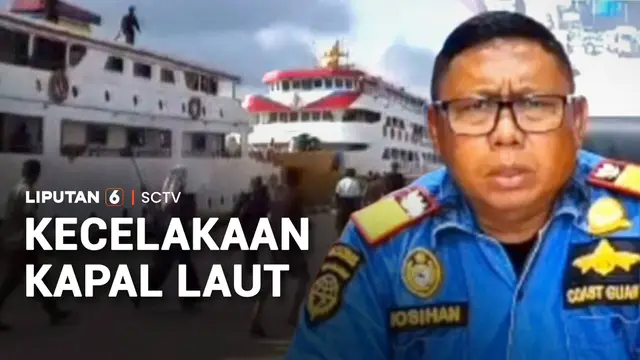 Dua Kapal Motor Bertabrakan di Pelabuhan Jailolo, KM Permata Obi Hantam KM Queen Mary