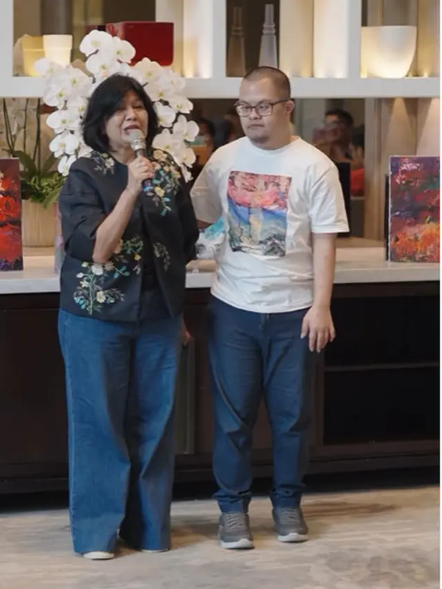 Berkebutuhan Khusus, Karya Seniman Down Syndrome Diego Berel Terpajang di London hingga Hotel Bintang Lima