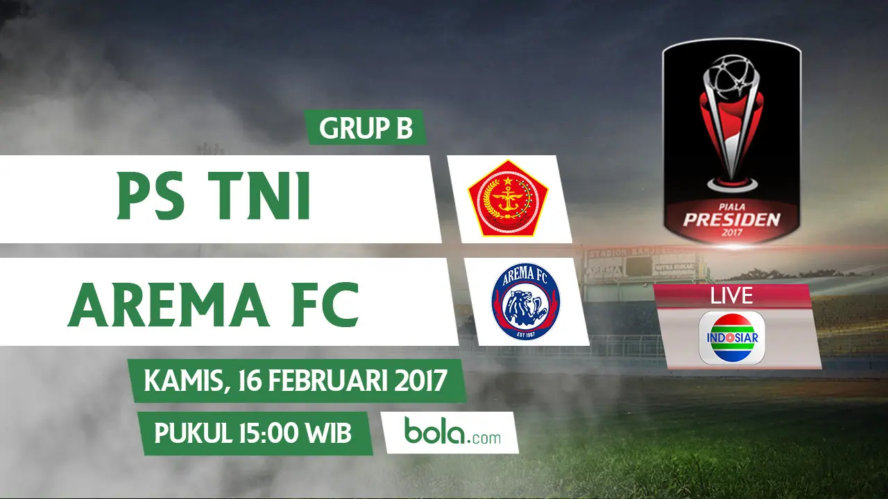 Piala Presiden 2017_PS TNI Vs Arema FC (Bola.com/Adreanus Titus)
