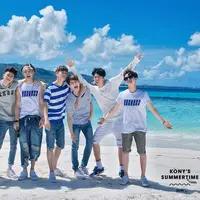Pulau dewata Bali nampaknya telah menjadi destinasi favorite para artis Korea, iKOn salah satunya