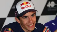 Tertinggal dari Rossi, Marquez Kalem