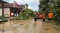 Banjir di Ponorogo merendam rumah sejumlah warga. (Istimewa)