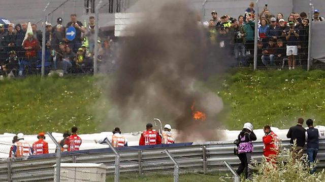 Momen Motor Pedrosa-Savadori Terbakar di MotoGP Styria