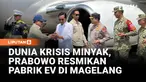 Presiden Prabowo Subianto melakukan kunjungan kerja ke Magelang untuk meresmikan pabrik kendaraan listrik milik PT VKTR Teknologi Mobilitas. Langkah ini menjadi bagian dari upaya pemerintah mendorong transisi energi baru terbarukan dan mengurangi ket...