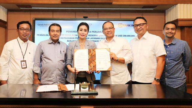 BRI dan Garuda Indonesia