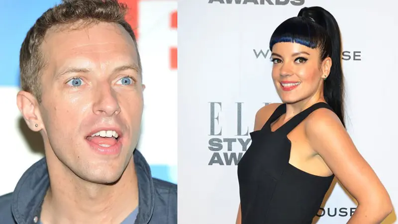 Lily Allen dan Chris Martin