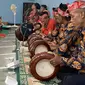 Pertunjukan kolaborasi rebana dan beduk (RnB) dengan wayang golek di Rupbasan Purbalingga, Jawa Tengah. (Foto: Liputan6.com/Kominfo Purbalingga)