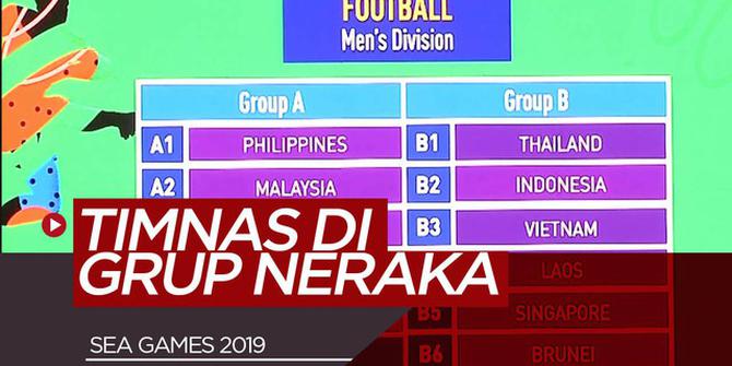 VIDEO: Sea Games 2019, Timnas Indonesia Berada di Grup Neraka