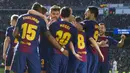 3. Barcelona - Pendapatan 648,3 juta euro (Rp10,5 triliun). (AFP/Curto De La Torre)