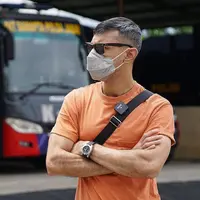 Kepada Presiden Joko Widodo, Didi Riyadi memperkenalkan diri sebagai rakyat yang mendedikasikan 31 tahun hidupnya untuk dunia seni dan hiburan Indonesia. (Instagram/didiriyadi_official)