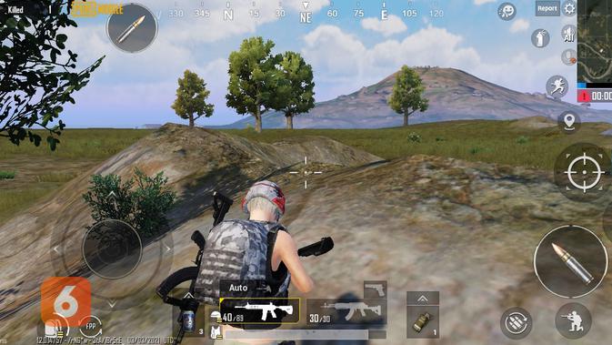 Realme Narzo 30A saat dipakai main PUBG Mobile (/Agustin Setyo W)