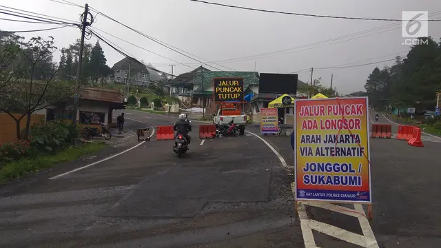 Kawasan Wisata Puncak seperti Kota Mati