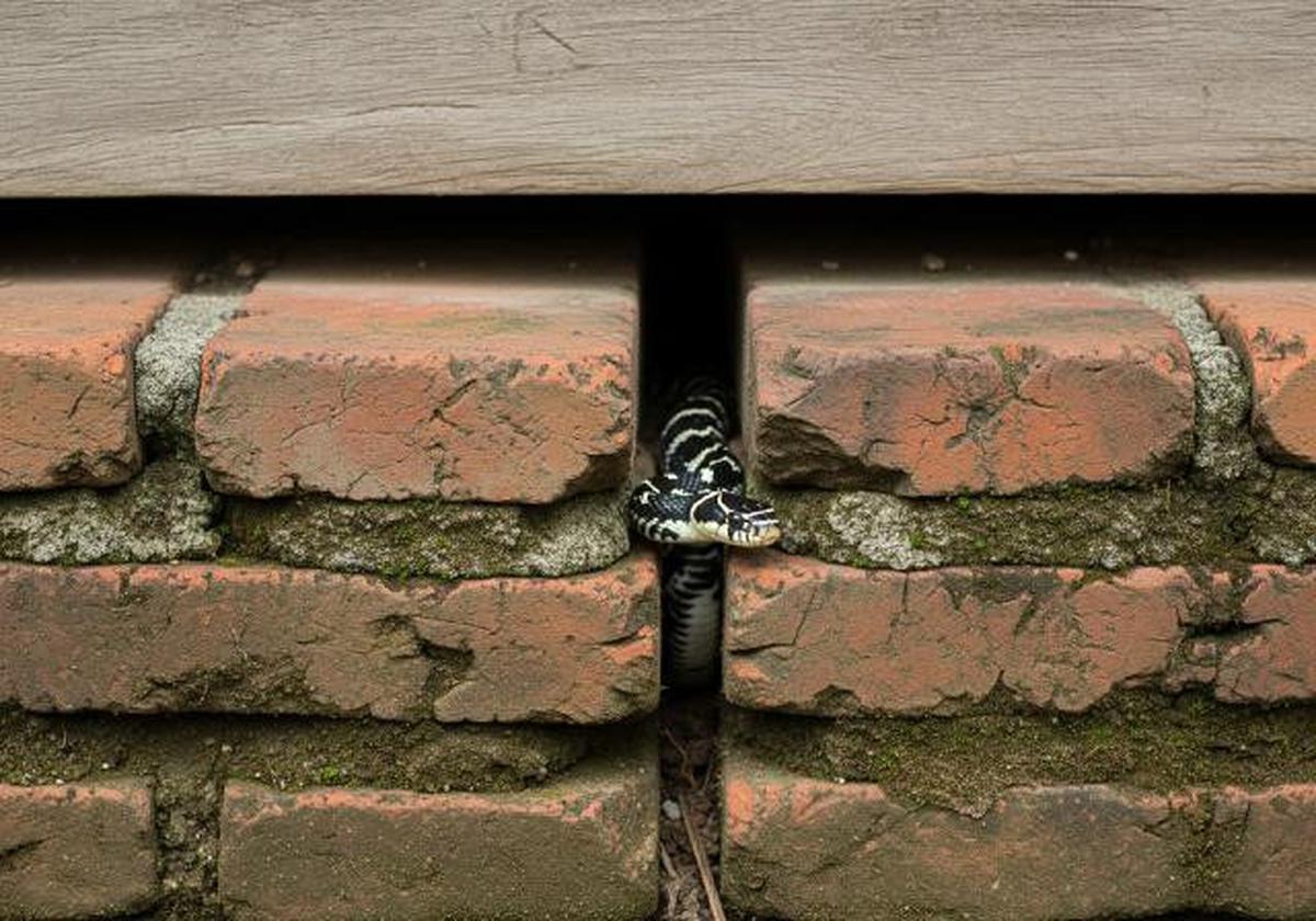Tips Mengusir Anakan Ular yang Bersembunyi di Celah Pondasi Rumah