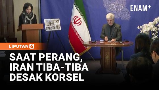 Iran Desak Korea Selatan Turun Tangan Redam Konflik Timur Tengah
