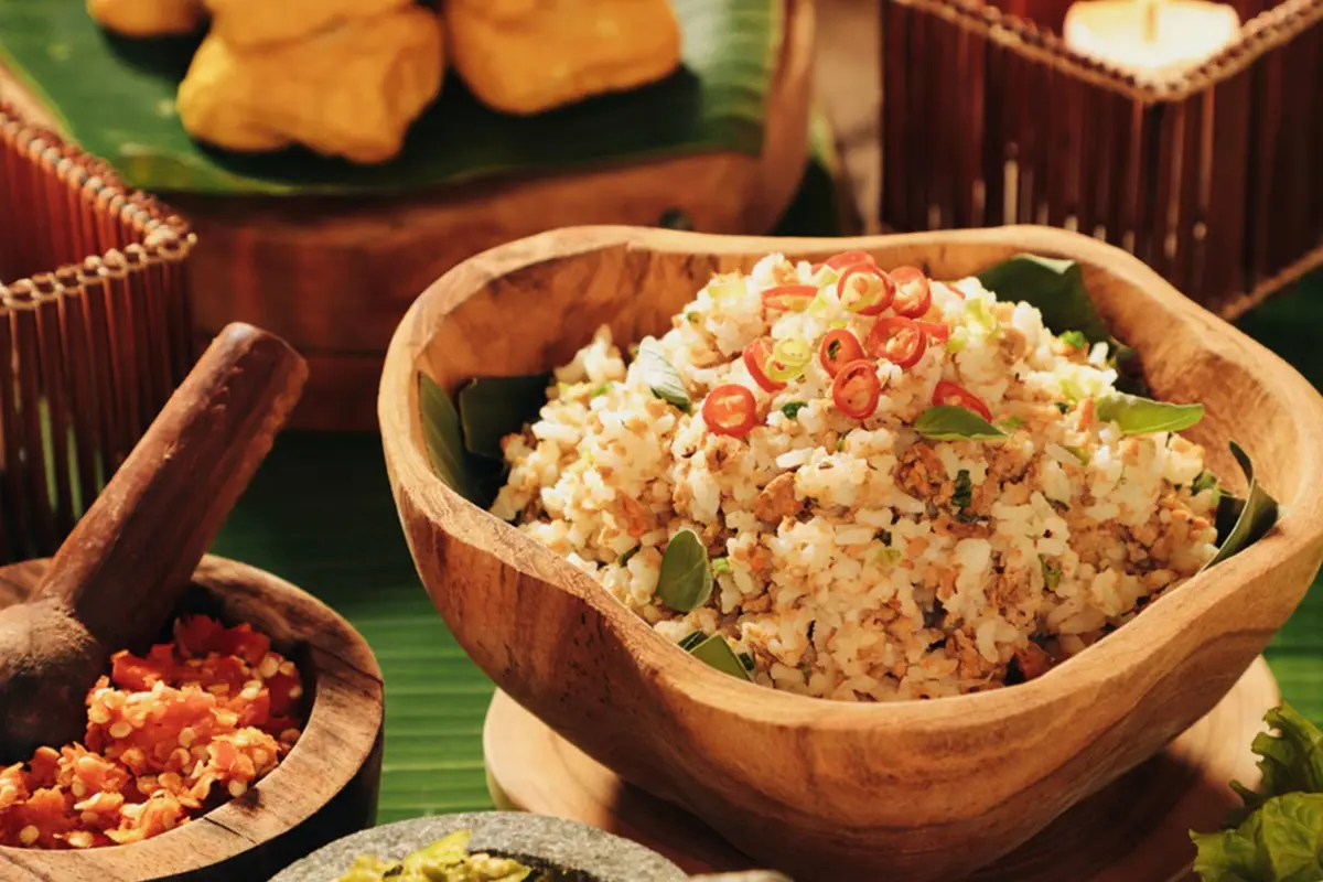 nasi tutug oncom