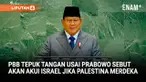 Presiden Prabowo Subianto menyampaikan pidato penting di Sidang Umum PBB pada 22 September 2025. Dalam pernyataannya, Prabowo menegaskan dukungan penuh Indonesia bagi kemerdekaan Palestina.