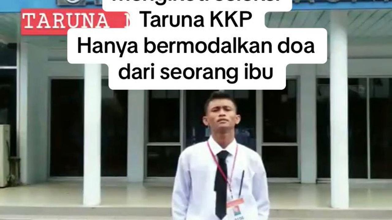 Meski disepelekan, tak lantas membuat Arga patah semangat. "Di tahun 2020 semangatku membara mencoba mengikuti seleksi Taruna KKP Hanya bermodalkan doa dari seorang Ibu," jelasnya. <br>