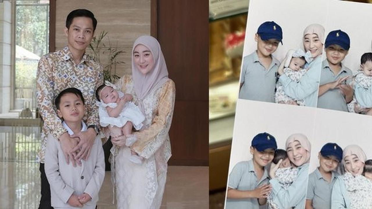 Meski Beda Ayah, Potret Yusuf  Anak Larissa Chou Bareng sang Adik yang Terlihat Sayang