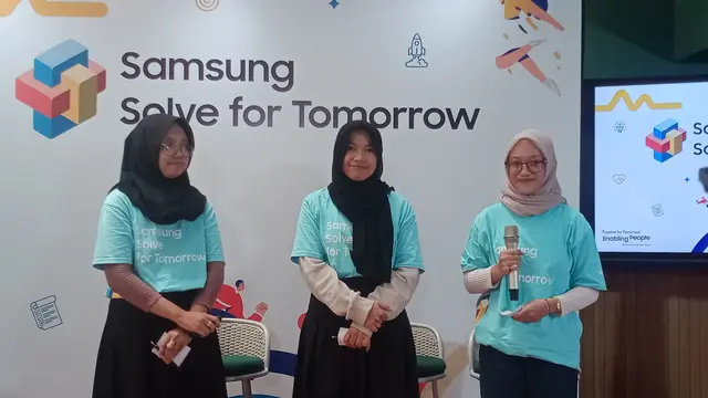 Acara Media Interview Samsung Solve for Tommorow.