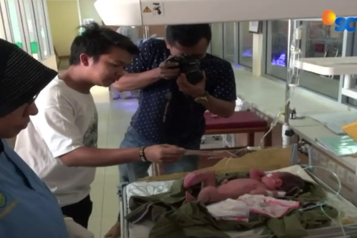 Ibu Buang Bayi Baru Lahir Terekam CCTV