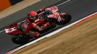 Marc Marquez Bingung Ban Belakang Ducati Drop Parah di Sprint MotoGP Inggris