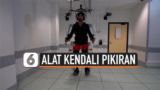 VIDEO: Pria Lumpuh Berhasil Jalan dengan Alat yang Dikendalikan Pikiran