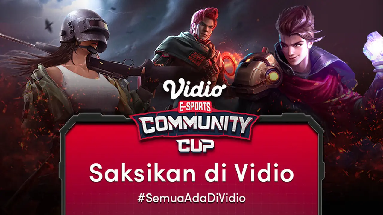 Jadwal dan Live Streaming Vidio Community Cup Ladies Season 3 Free Fire Series 3 di Vidio, Rabu 28 Juli 2021