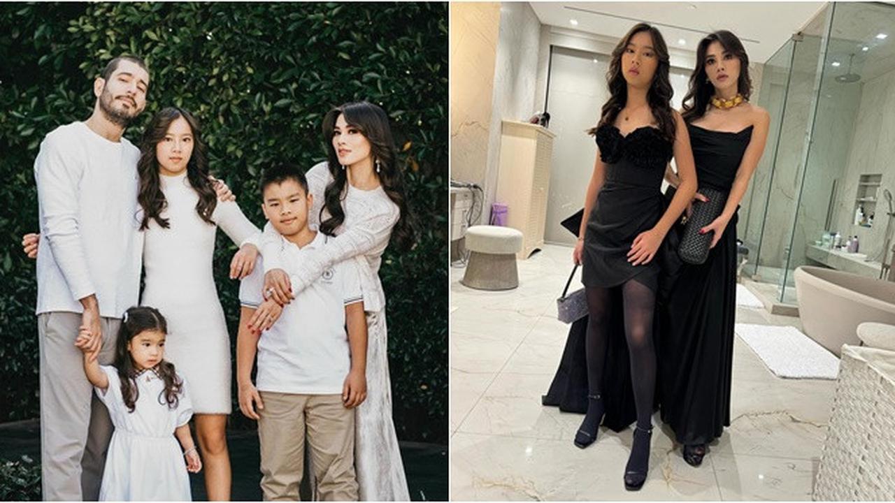 6 Potret Adinda Bakrie dan Kierra Ong, Putri Sulungnya yang Beranjak Remaja