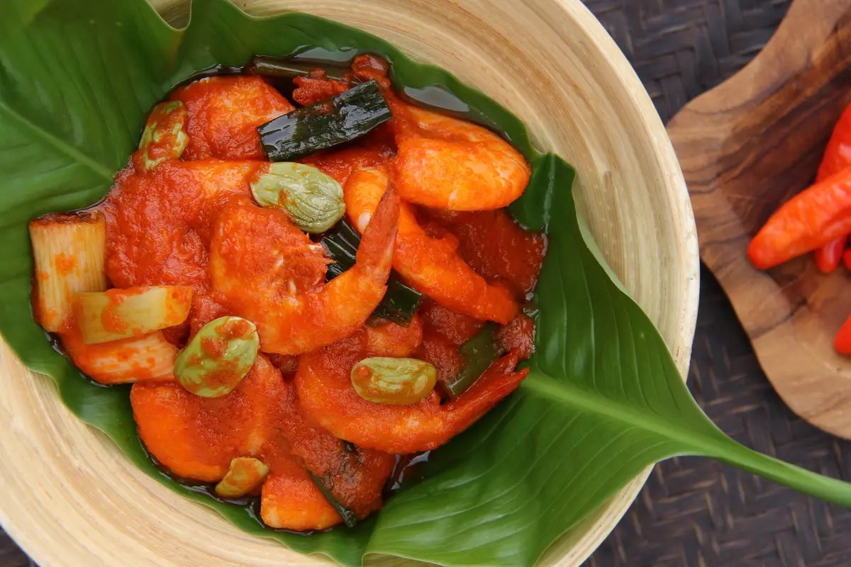 Udang balado