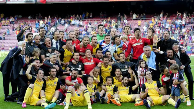 Imbangi Barcelona, Atletico Madrid Juara La Liga