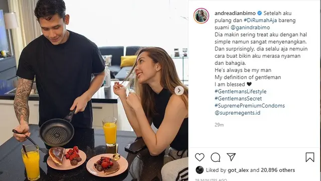 Andrea Dian (Foto: Instagram/@andreadianbimo)